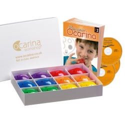 4-hole Rainbow Box with Book 2 + CD