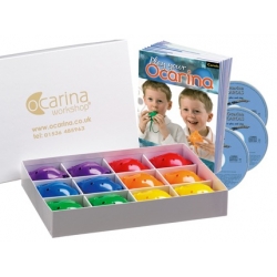 6-hole Rainbow Box + Carols + CD