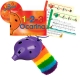 Purple 4-hole Oc with 1-2-3 Ocarina and CD + OcSock