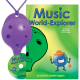 Purple 4-hole Oc with Music World-Explorer and CD