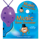 Purple 4-hole Oc with Music Time-Traveller and CD