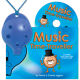 Blue 4-hole Oc with Music Time-Traveller and CD