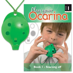 Ocarina 4-hole Oc® and Play your Ocarina Book 1