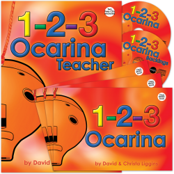 1-2-3 Ocarina Class Music Book