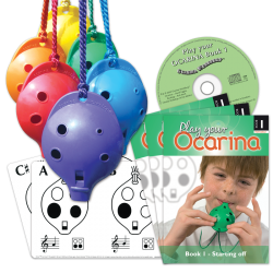 30 Sets of 4-hole Oc and Book 1 with Flashcards