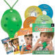 4-hole Oc with Book 1, Book 2, Carols, Songs of Praise + CDs