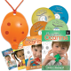 4-hole Oc with Book 1, Book 2, Carols, Songs of Praise + CDs