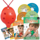 4-hole Oc with Book 1, Book 2, Carols, Songs of Praise + CDs