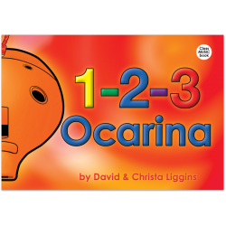 1-2-3 Ocarina Class Music Book