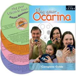 Play your Ocarina Complete Book + 4 CDs