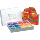 4-hole Rainbow Box with 1-2-3 Ocarina + CD