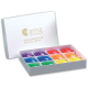 Rainbow box of 12 x 4-hole Oc