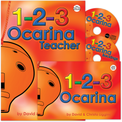 1-2-3 Ocarina Teacher + Pupil + CDs