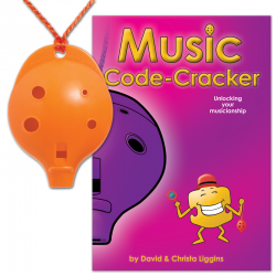 Red 4-hole Oc with Music Code-Cracker