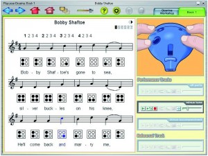 CD-Rom Ocarina Sofware - Bobby Shaftoe - for whole class music CD-Rom Ocarina Sofware - Bobby Shaftoe - for whole class music