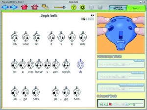 Ocarina  CD-Rom Software - Jingle Bells - for whole class music Ocarina  CD-Rom Software - Jingle Bells - for whole class music