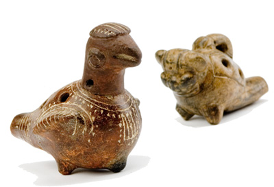 Pre-Columbian Vessel Flutes