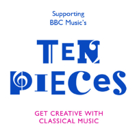 BBC Ten Pieces Logo
