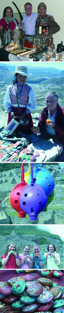 Ocarinas in the Andes